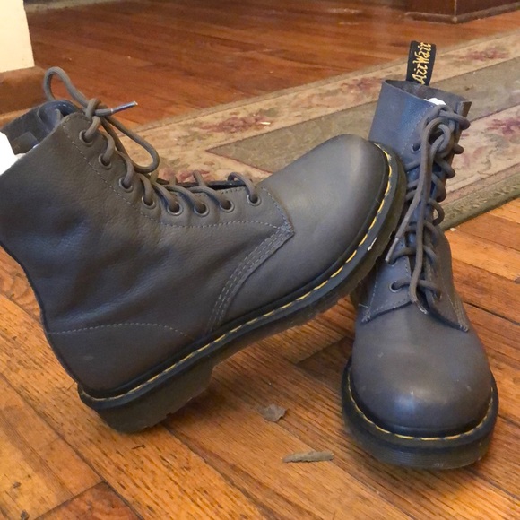 Dr. Martens Shoes - Doc martens soft gray leather